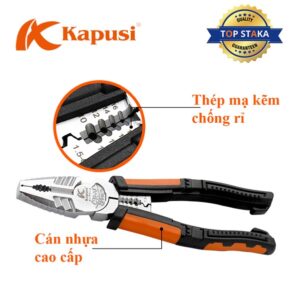 Kìm điện đa năng cao cấp mạ kẽm 8 KPS (6C/H,60C/T) K-8080
