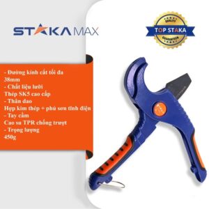 Dao Cắt Ống 38mm STAKA MAX (6C/H,60C/T)- KA-0184