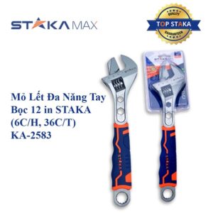 Mỏ Lết Đa Năng Tay Bọc 12 in STAKA MAX (6C/H, 36C/T)- KA-2583