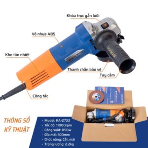 Máy mài 850W STAKA (1C/H, 10C/T)-M1 - Công suất mạnh mẽ, giá tốt - Ảnh 5