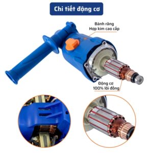Máy Khoan Bê Tông 3 Chức Năng 2-26 STAKA – Lựa Chọn Hoàn Hảo Cho Mọi Công Trình - Ảnh 4