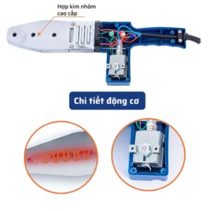 Máy Hàn Ống Nhiệt 20-32mm 600W STAKA - Giá Tốt, Chính Hãng - Ảnh 4