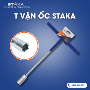 Tê Vặn tay bọc 6mm STAKA MAX (20C/H, 80C/T) NEW- KA-2460