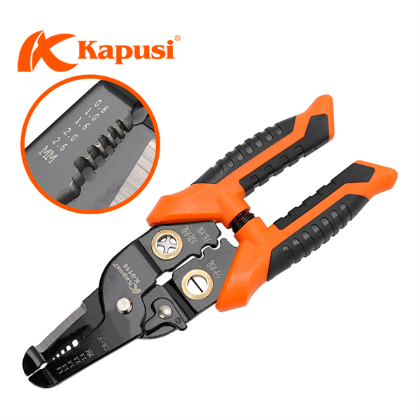 Kìm bấm cốt đầu 6 cạnh KAPUSI (60C/T)- K-9116 - Ảnh 2