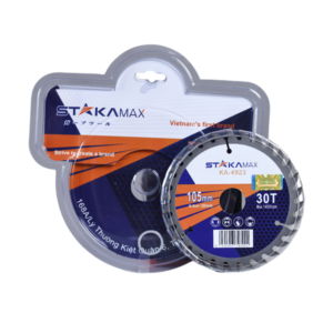 Lưỡi Cắt Gỗ 105x30T 1 Mặt STAKA MAX (10C/H, 200C/T)- KA-4790 - Ảnh 4
