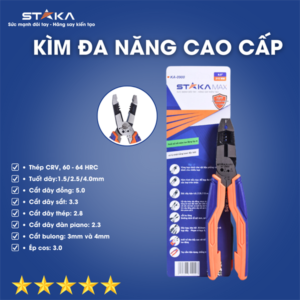 Alternative view of Kìm đa năng cao cấp 8.5 STAKA MAX (12C/H, 72C/T) NEW- KA-0900
