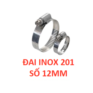 Đai Inox 201 Số 12 STAKA MAX(100C/Gói) - KA-5700
