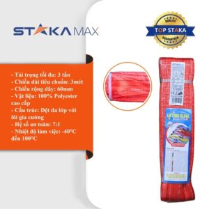 Dây cáp cẩu 3T3M STAKA MAX (20C/T)- KA-4462