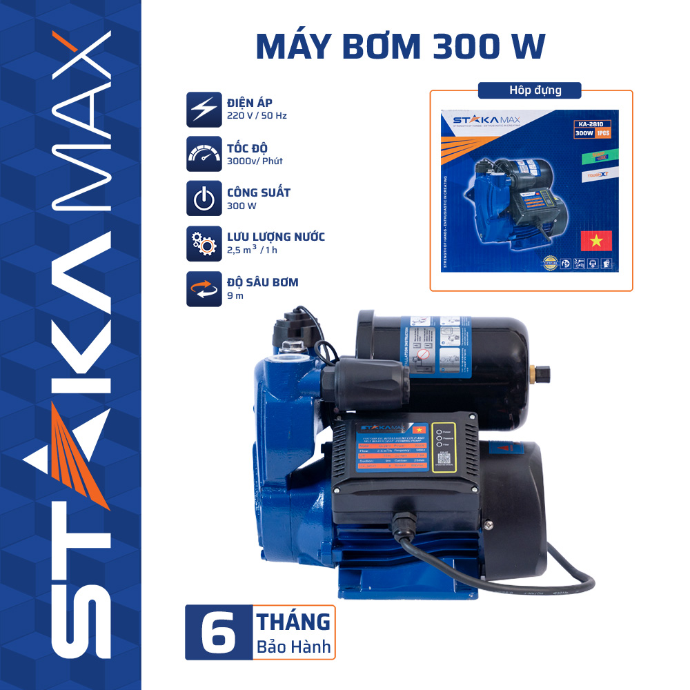 Máy Bơm Nước 300W STAKA