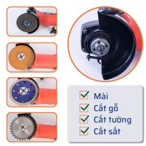 Máy Mài 780W/100 Kalos Max (10C/T)-M1 – Máy mài đa năng, công suất mạnh mẽ, giá tốt - Ảnh 4