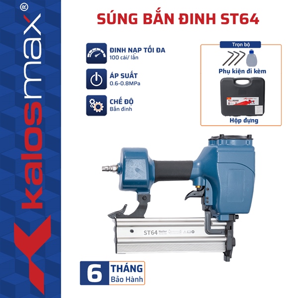 Súng Bắn Đinh ST64 KALOS MAX