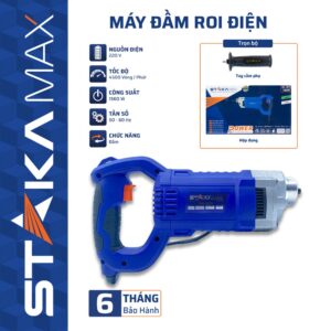 Máy đầm roi điện STAKA MAX