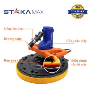 Máy Xoa Vữa Cao Cấp Có Đèn STAKA MAX (1C/T)- KA-6423 - Ảnh 5