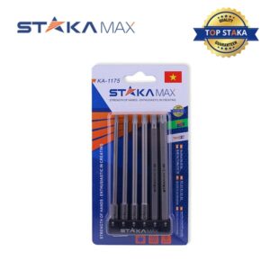Bộ Mũi Hoa Thị Máy Chân Lục Giác 6 Chi Tiết STAKA MAX (20B/H,160B/T)- KA-1175