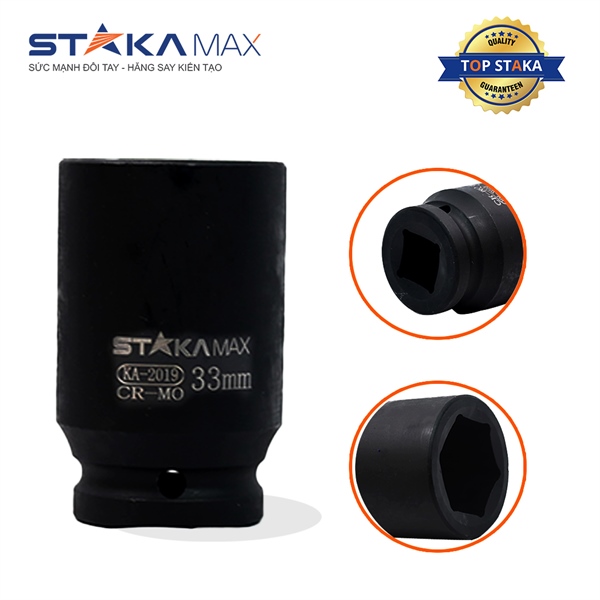 Khẩu Đen Dài 3/4 Số 21mm STAKA MAX (C/H, 40C/T)- KA-2013 - Ảnh 3