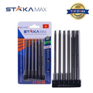 Bộ Mũi Hoa Thị Máy Chân Lục Giác 6 Chi Tiết STAKA MAX (20B/H,160B/T)- KA-1175 - Ảnh 2