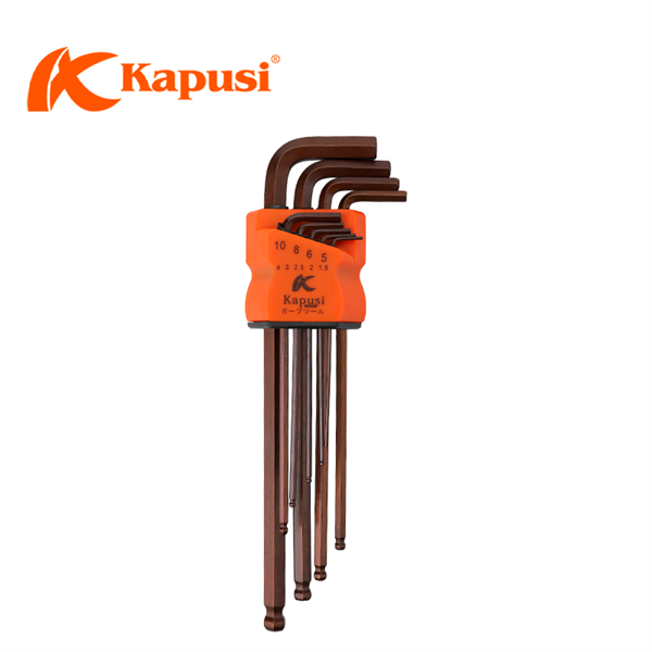 Bộ lục giác nâu dài KPS (12B/H,48B/T)- K-7408 - Ảnh 4