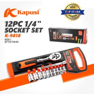 Khẩu bộ 1/4 12 chi tiết KPS (1B/H,50B/T)- K-9818