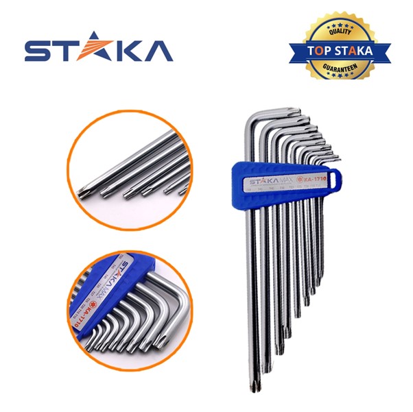 Bộ Hoa Thị Dài Trắng Cao Cấp STAKA MAX (10C/H,60C/T)- KA-1710 - Ảnh 6