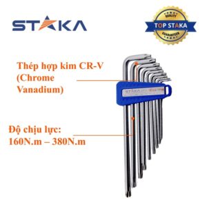 Bộ Hoa Thị Dài Trắng Cao Cấp STAKA MAX (10C/H,60C/T)- KA-1710 - Ảnh 7