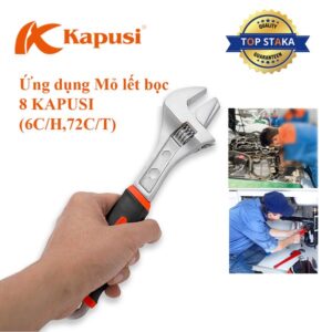 Mỏ lết bọc 8 KPS (6C/H,72C/T)- K-0401