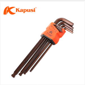Bộ lục giác nâu dài KPS (12B/H,48B/T)- K-7408 - Ảnh 3