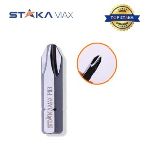 Mũi Vít Đóng Tù Ngắn 4 Cạnh Cao Cấp STAKA MAX (20C/V,200C/H,1600C/T)- KA-1237 - Ảnh 4