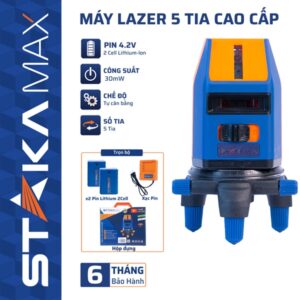 Máy Lazer 5 Tia Cao Cấp STAKA MAX