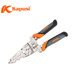 Kìm tuốt ép đa năng cao cấp tay gập KAPUSI (120C/T)- K-9105