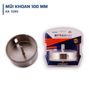 Mũi Khoan Kính 100 mm STAKA MAX (4C/H,32C/T)- KA-5393 - Ảnh 3