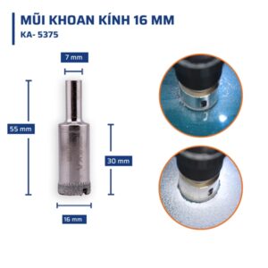 Alternative view of Mũi Khoan Kính 16 mm STAKA MAX (150C/H,1200C/T)- KA-5375