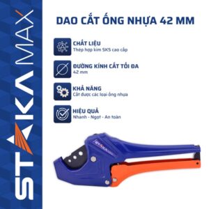 Dao Cắt Ống 42mm thân đúc STAKA MAX (6C/H,48C/T)- KA-0189