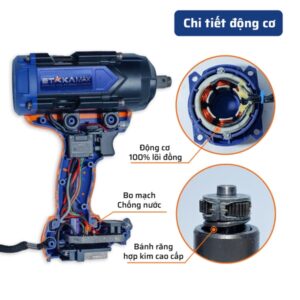 Máy Tháo Ốc Pin 600N.M Mới STAKA MAX (Không kèm pin) (1C/H,5C/T)- KA-2886 | Giá Tốt, Chính Hãng Mới Nhất 2025 - Ảnh 4