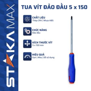 Tua Vít Vỉ Đảo 5x150mm STAKA MAX (20C/H,120C/H)- KA-0994