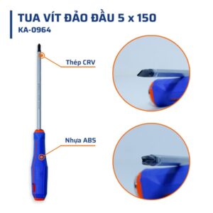 Tua Vít Vỉ Đảo 5x150mm STAKA MAX (20C/H,120C/H)- KA-0994 - Ảnh 3