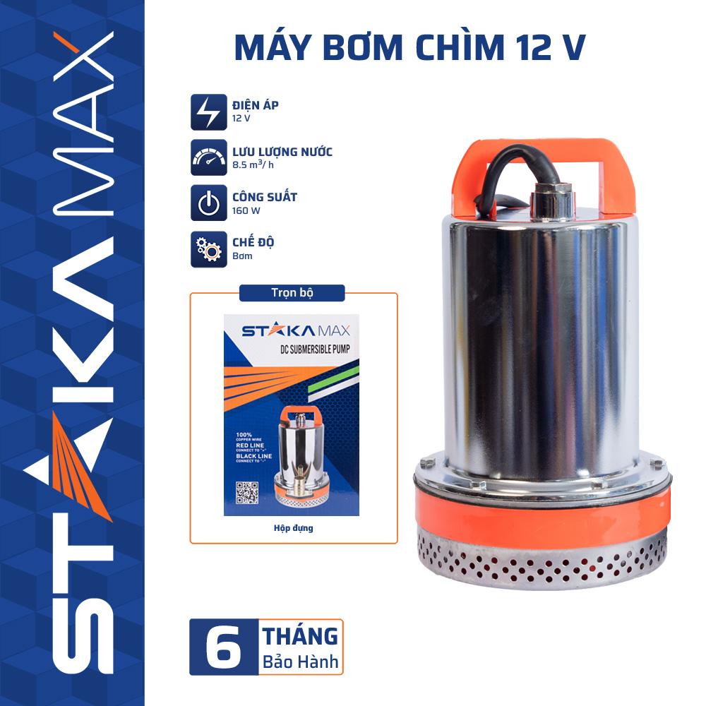 Máy Bơm Chìm 12V STAKA
