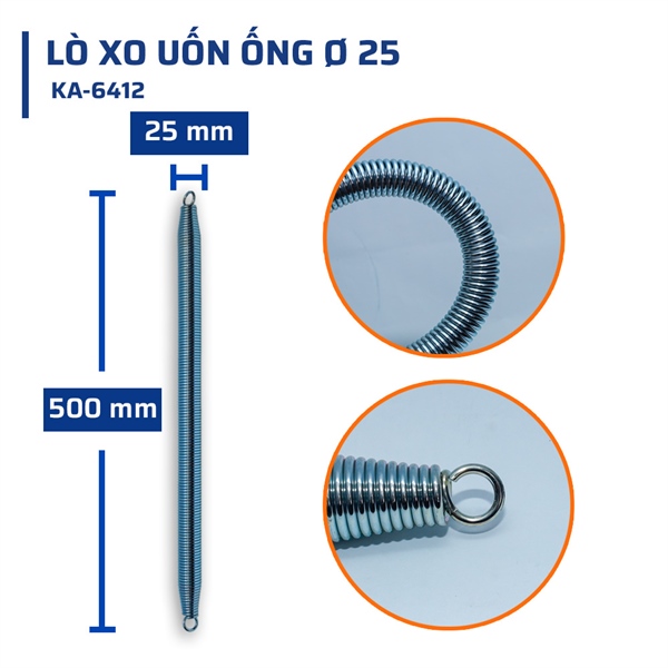 Lò xo uốn ống phi 25 STAKA MAX- KA-6412 - Ảnh 2