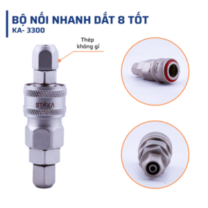 Alternative view of Bộ Nối Nhanh Dắt 8 Tốt STAKA MAX (200C/T) - KA-3300