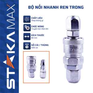 Bộ Nối Nhanh Ren Trong STAKA MAX (400C/T) - KA-3311