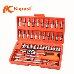 Khẩu bộ 1/4 46 chi tiết KAPUSI - K-9819