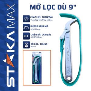 Mở lọc dù 9" STAKA MAX New (50C/T)