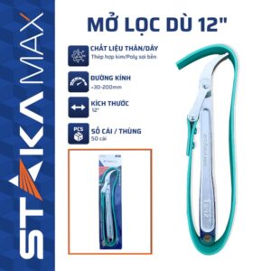 Mở lọc dù 12" STAKA MAX New (50C/T)