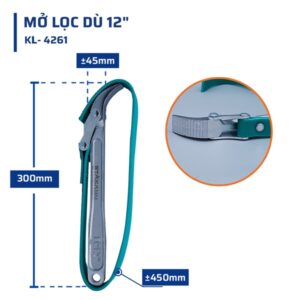 Alternative view of Mở lọc dù 12" STAKA MAX New (50C/T)