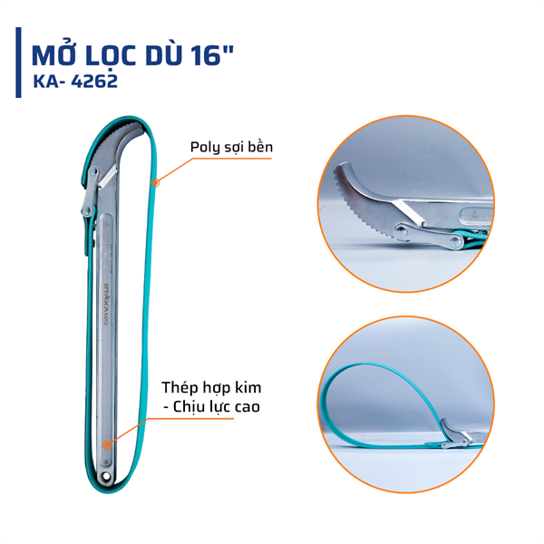 Mở lọc dù 16" STAKA MAX (24C/T) - Ảnh 4