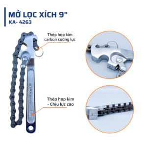 Mở lọc xích 9" STAKA MAX New (50C/T) - Ảnh 3