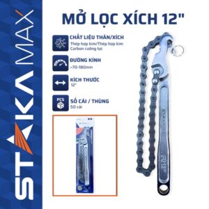 Mở lọc xích 12" STAKA MAX New (50C/T)