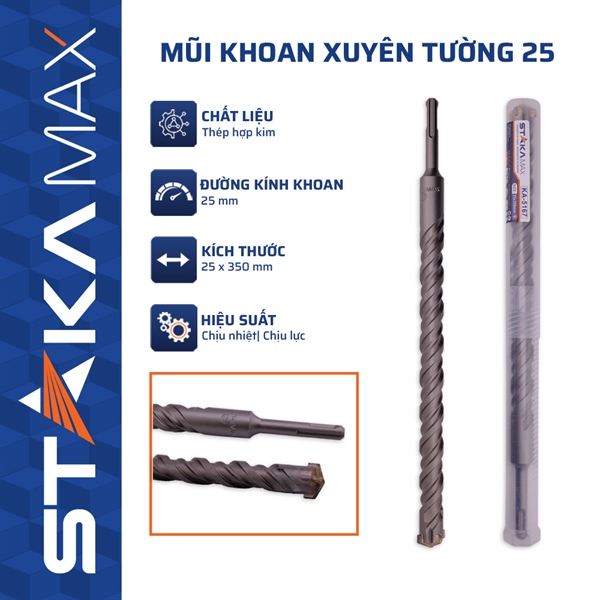 Mũi Khoan Xuyên Tường 14 STAKA MAX (100C/T)