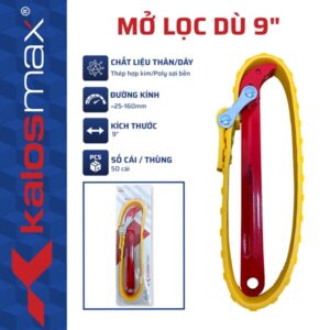 Mở lọc dù 9" Kalos Max (50C/T)