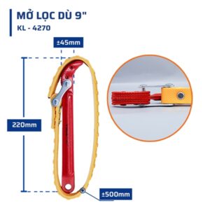 Alternative view of Mở lọc dù 9" Kalos Max (50C/T)