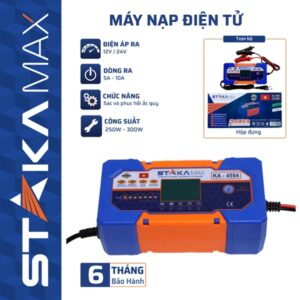 Máy Nạp Điện Tử STAKA MAX (1C/H, 30C/T)